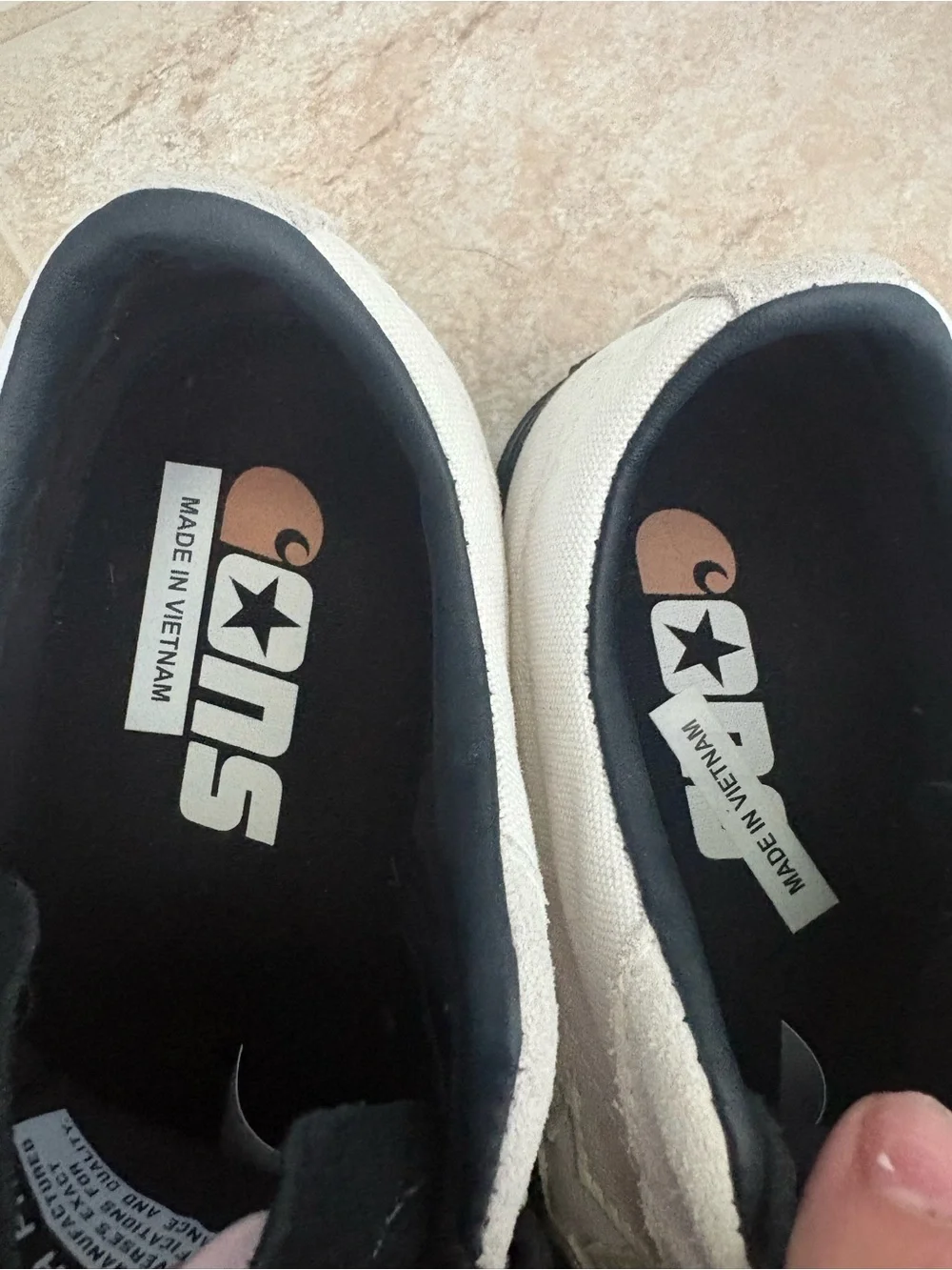 CONVERSE CONS x CARHARTT WIP women’s size 8 ONE STAR PRO OX Sneakers Skate - Picture 7 of 15